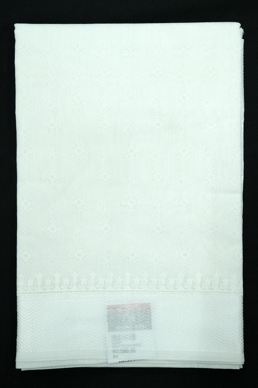 Full White Saree – Christmas Collection (#0004)