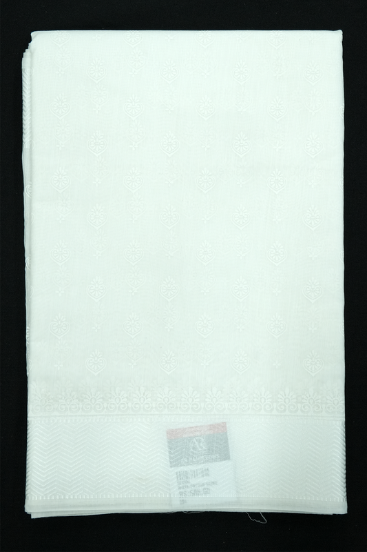 Full White Saree – Christmas Collection (#0003)