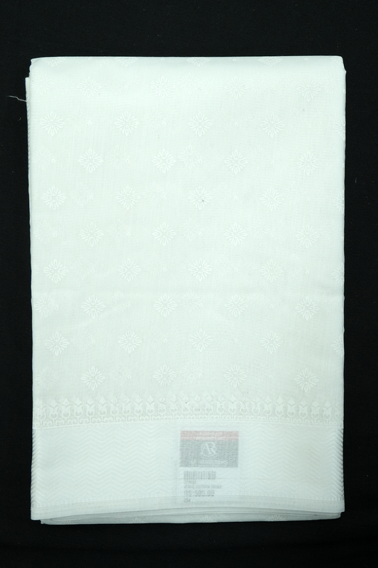 Full White Saree – Christmas Collection (#0001)