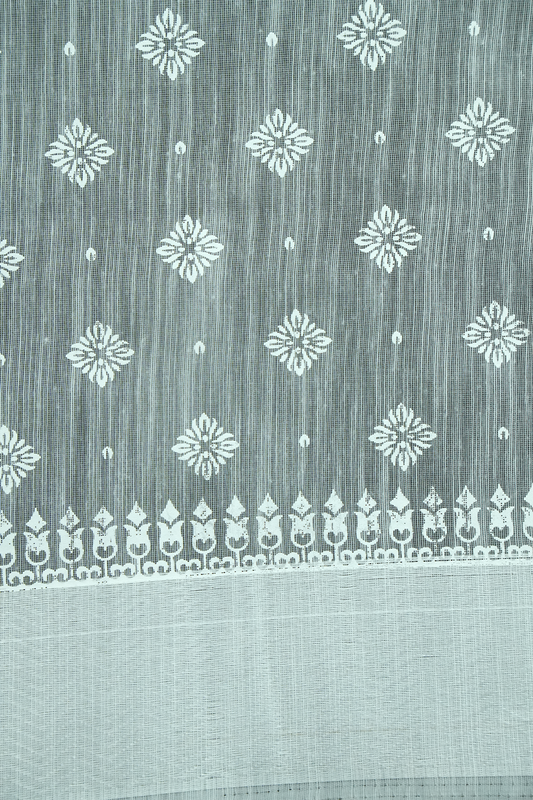 Full White Saree – Christmas Collection (#0001)