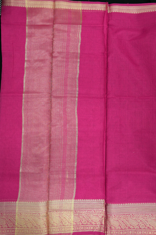 Mixed Paper Silk Cotton Saree – (#0004)