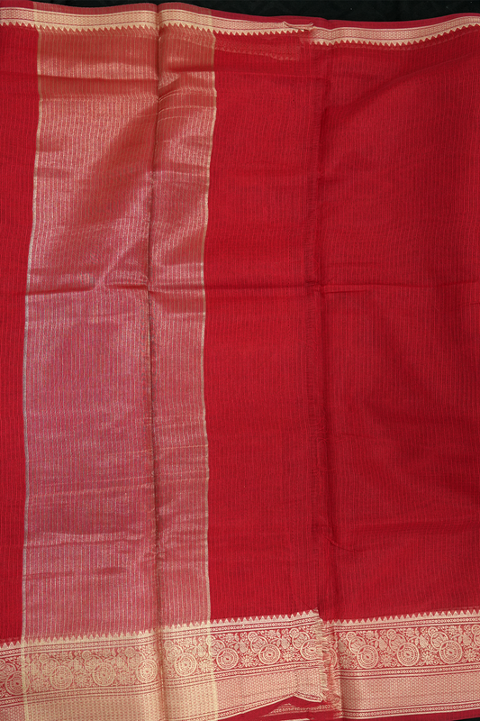 Mixed Paper Silk Cotton Saree – (#0002)