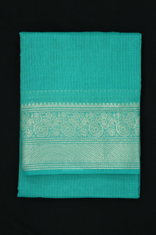 Mixed Paper Silk Cotton Saree – (#0003)