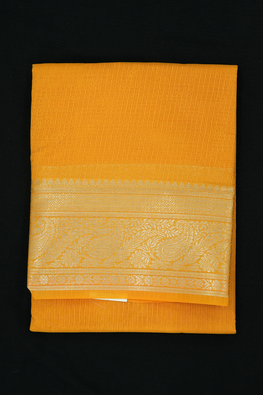 Mixed Paper Silk Cotton Saree – (#0005)
