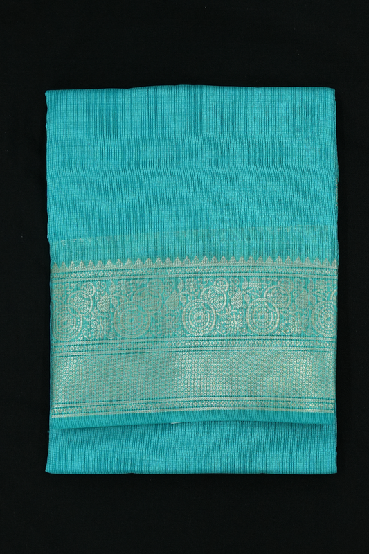 Mixed Paper Silk Cotton Saree – (#0001)
