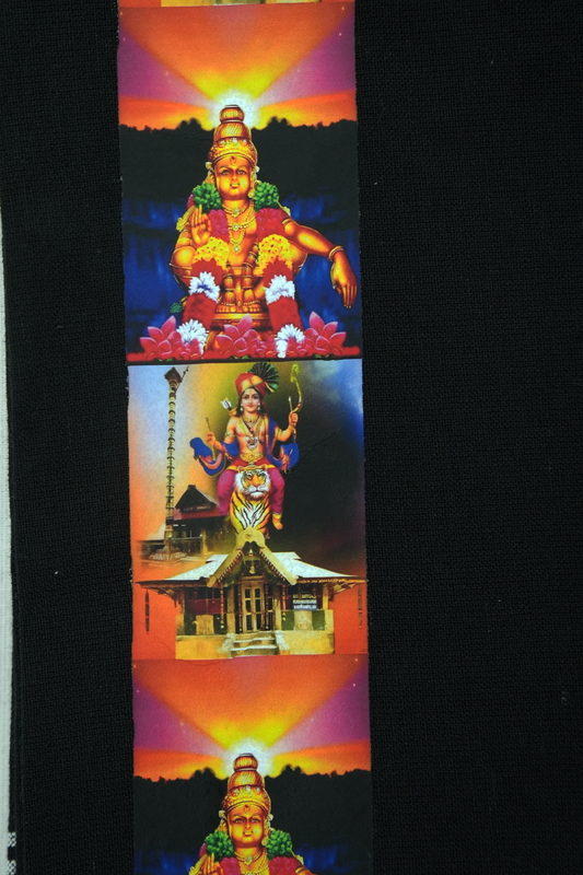 Digital Print Kavi Collection – Sticker Work of Ayyappan & Sabarimala (#0009)