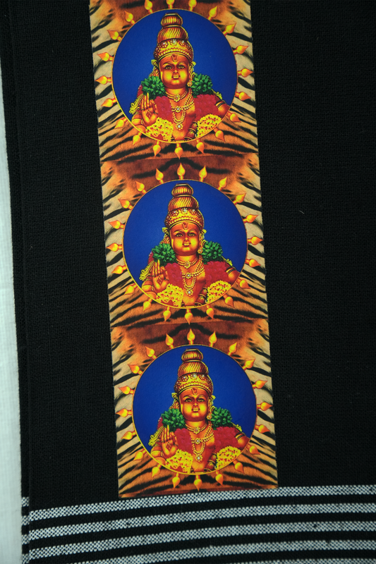 Digital Print Kavi Collection – Sticker Work of Ayyappan & Sabarimala (#0011)