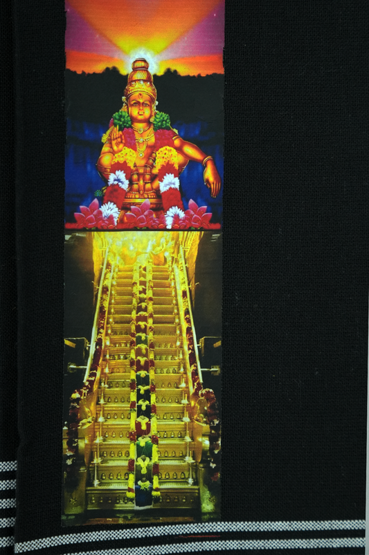 Digital Print Kavi Collection – Sticker Work of Ayyappan & Sabarimala (#0017)