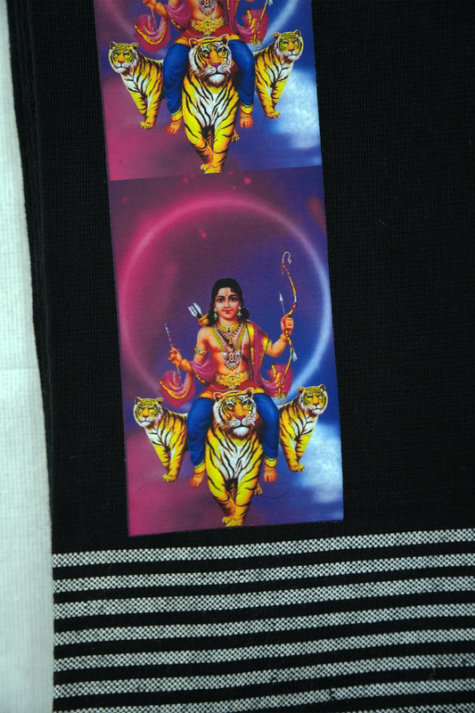 Digital Print Kavi Collection – Sticker Work of Ayyappan & Sabarimala (#0013)