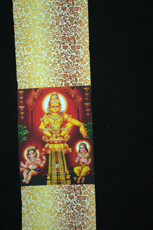 Digital Print Kavi Collection – Sticker Work of Ayyappan & Sabarimala (#0006)