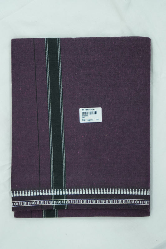 Single Dhothi (Kaily #0086) – Violate with Black Kara